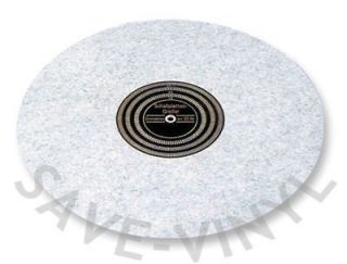 Turntable Record Player Anti Static Slip Mat with Strobe Pattern