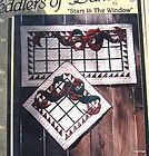 Peddlers of Danville Stars in the Window wallhanging quilt pattern