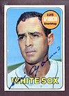 1969 Topps #75 Luis Aparicio Chicago White Sox HOF Signed AUTO