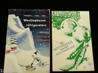 Vintage Westinghouse Refrigerator Cookbook Recipes & Instructions 2