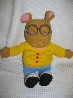 16 Arthur AArdvark PLush #5834 Talking Doll 1996 Playskool Soft Toy
