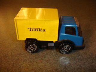 Old Vtg Antique Collectible TONKA Delivery Truck Toy Made Japan Back