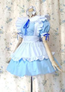 Japanese Girl Maid uniform Cosplay lolita Costume Dress
