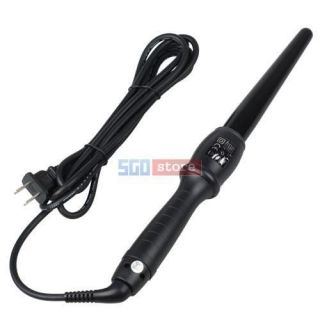 Professional Ceramic Tapered Hair Curler Curling Iron Tongs Wand