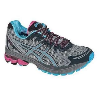 Womens Asics GT 2170 Charcoal/Grey/ Blue Trail Shoes