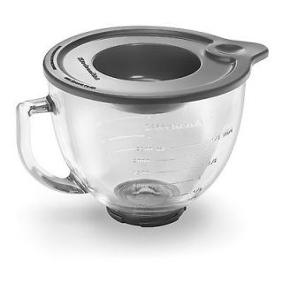 KitchenAid 5 Quart Glass Bowl For All Stand Mixers Microwave & Freezer