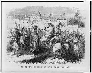 Sotos horsemanship before Inca,conquest,battles,Atahualpa,Peru,1858