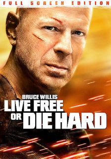 Die Hard 4: Live Free or Die Hard (DVD, 2007, Rated; Full Frame