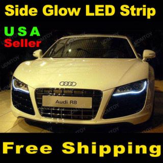 20 Side Glow Audi A5 R8 Style 21 SMD LED Strip Lights