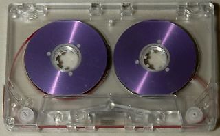 SOLID REEL TO REEL C 52 FERRIC BLANK AUDIO CASSETTE TAPE FOR BOOMBOXES