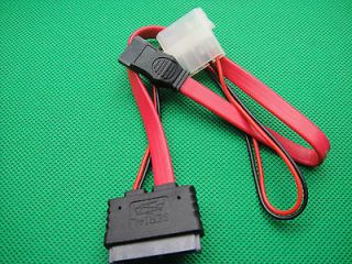 Pin SATA Power/Data Serial ATA PC LAPTOP Cable for Slim DVD Adapter