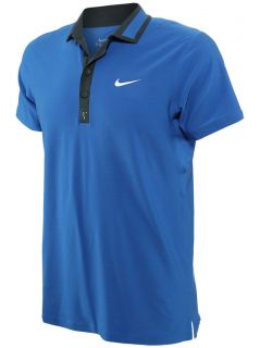 Nike 2012 Roger Federer RF HARD COURT MENS TENNIS POLO $85