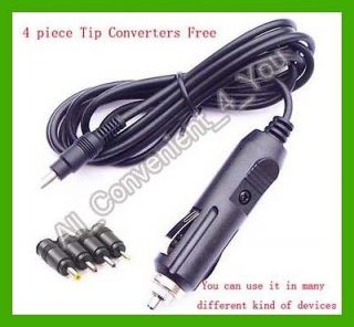 Venturer Twin Screen Portable DVD Player 12V In Car Charger Adapter