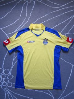 UKRAINE authentic genuine soccer jersey[XXL]football shirt replica