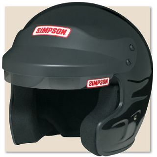 Simpson FR Cruiser Auto Racing Helmet Snell SA2010 (Free Bag)