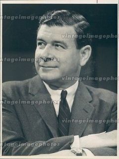 1964 Host Sunday Frank Blair NBC Suit Portrait Smile Entertainer Press