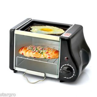 Mini Electric Toaster Oven Crunchy   1.6 Liter Capacity, 220 Watt