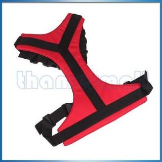 Pet Dog Puppy Red Safety Seat Belt Harness for Car Vehicle Travel