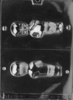 Baby 3D CUPIE DOLL Chocolate Candy Mold Soap 1 3/4 x 5