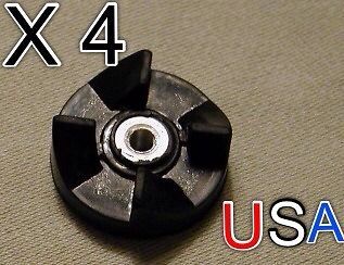 Newly listed 4 New Black Rubber Gear Spare Part for Magic Bullet for