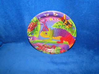 NEW PAPER ART BUG PARTY BEVERAGE PLASTIC COATED PLATE