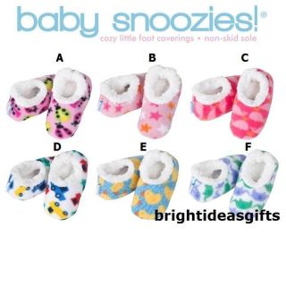 Baby Snoozies   SHERPA FLEECE COSY SLIPPERS   Baby Collection
