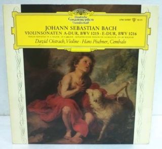 BACH VIOLINSONATEN A,E/ DAVID OISTRACH, HANS PISCHNER