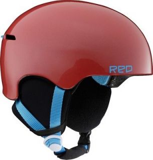 BURTON RED AVID GROM Helmet YOUTH Red EXTRA LARGE Ski Snowboard NEW