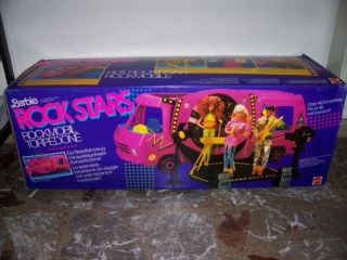 Barbie ROCKERS ROCK STARS HOT ROCKIN VAN / ROCK MOBIL #3721 MIB, 1986
