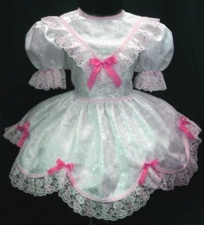 *Ribbon Colors**Made to Fit You* Adult Baby Little Girl Sissy Dres
