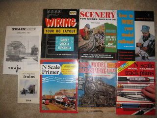 Lot of 6 Model Train Magazines, How to Wire, Scenery HO