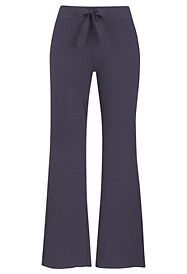 NEW The Avenue Black or Dark Blue Knit Cotton Comfy STRETCH Pants 14