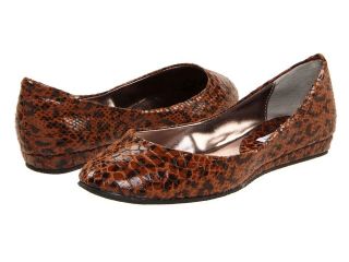 STEVE MADDEN Helio LEOPARD Flats Ballet Shoes Patent Leather Croc