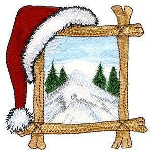 Brother/Babylock Embroidery Machine Card NORTHWOODS CHRISTMAS 1