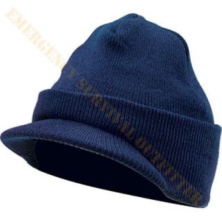 Deluxe JEEP Fleece Watch Cap Cold Weather Helmet Liner Hat   NAVY BLUE