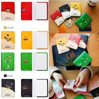 PCS New Lovely Girl Card Holder Wallet Angry Birds Pattern 16 Slots