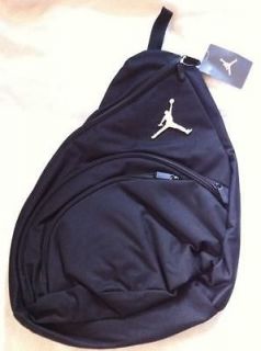 Jordan Nike Sling Backpack Workout Jumpman 9a1134 023 black NWT