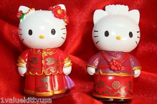Hello Kitty and Daniel Chinese Wedding Cake Topper **US SELLER**