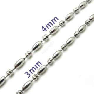 silver ball chain in Mens Jewelry