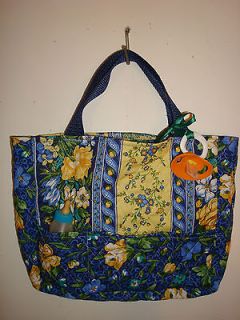 Quilted Doll Diaper Bag / Tote ~ American Girl ~ Bitty Baby   Blue
