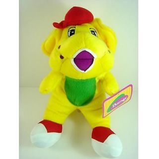 Barney BJ 11 Yellow Plush Soft Toy Doll can sing  I LOVE YOU song
