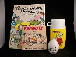 Vintage Peanuts Comic Items Lots Snoopy Charlie Brown Great Stuff