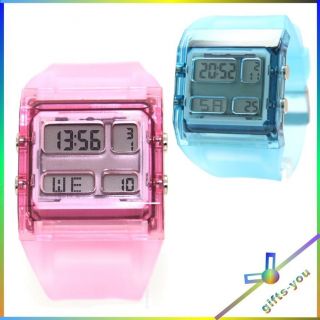 Casual Sport Alarm Backlight Boy and Girl Smart Digital Watch DW351