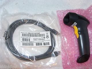 Motorola Symbol BLACK LS2208 Bar Code Scanner w/ new USB cable tested