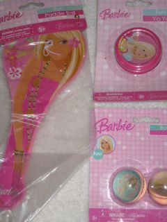 Barbie Party Favor Paddleball YoYo Bounce Balls Several Types Games