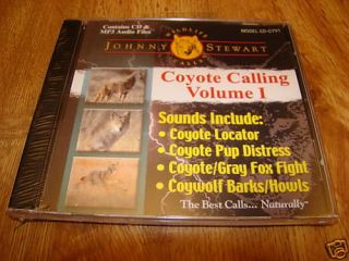 JOHNNY STEWART GRAY FOX CALLING VOL 1 CD 4 TRACKS 60 MIN