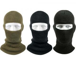 Hole Acrylic Face Masks (Cold Weather Head Gear, Tactical Balaclavas