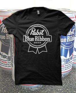 PABST BLUE RIBBON T Shirt PBR BEER Logo NEW Woodridge