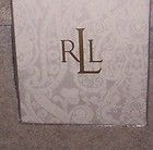 Ralph Lauren Linens Tablecloth 70X120 Washable Paisley Parchment NIP