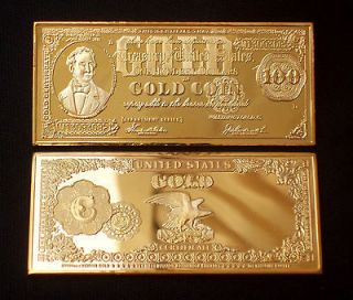 100 oz gold bar